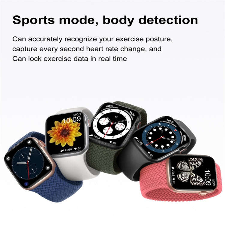 DT100pro 1.75 inch Color Screen Smart Watch IP68 Waterproof,Support Bluetooth Call/Heart Rate Mon...