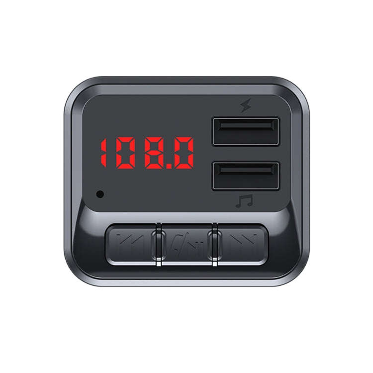 C6 MP3 Modulator Hands-free Wireless Audio Receiver 3.1A Dual USB Fast Charger FM Transmitter Car...