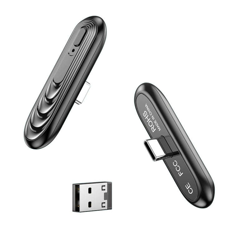 T71 Type-C Bluetooth 5.0 Wireless Transmitter Audio Adapter for Nintendo Switch Lite / PC / Compu...