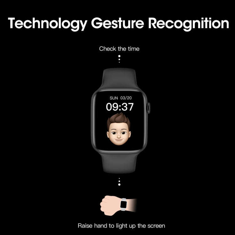 W37 1.75inch IPS Color Screen Smart Watch IP68 Waterproof,Support Bluetooth Call/Heart Rate Monit...