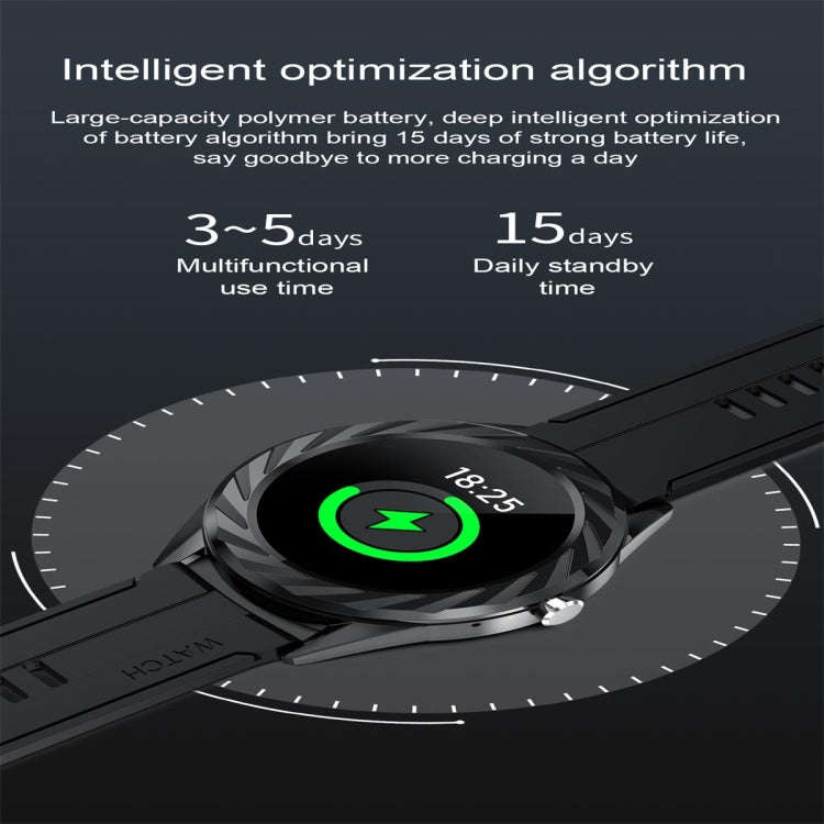 DT10 1.54inch Color Screen Smart Watch IP67 Waterproof,Support Bluetooth Call/Heart Rate Monitori...