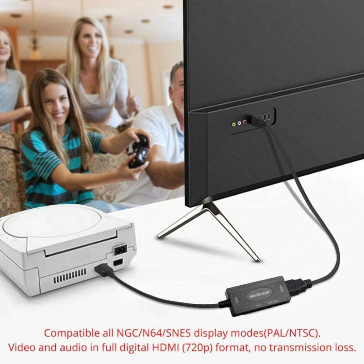 1080P N64 to HDMI Digital Analog Converter Video Cable Adapter
