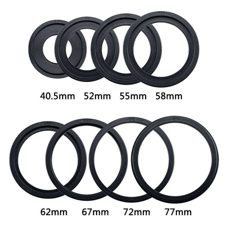 HD-130 Macro LED Ring Flash Light with 8 Different Sizes Adapter Ring (40.5 / 52 / 55 / 58 / 62 /...