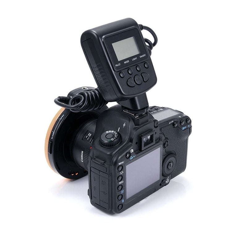 HD-130 Macro LED Ring Flash Light with 8 Different Sizes Adapter Ring (40.5 / 52 / 55 / 58 / 62 /...