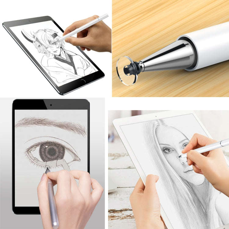 AT-25 2 in High-precision Mobile Phone Touch Capacitive Pen Writing Pen(Black)