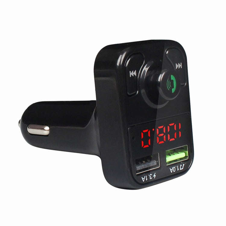 X3 Wireless 5.0 Handsfree Car Kit FM Wireless Audio Receiver Transmitter MP3 Player Dual USB Digi...
