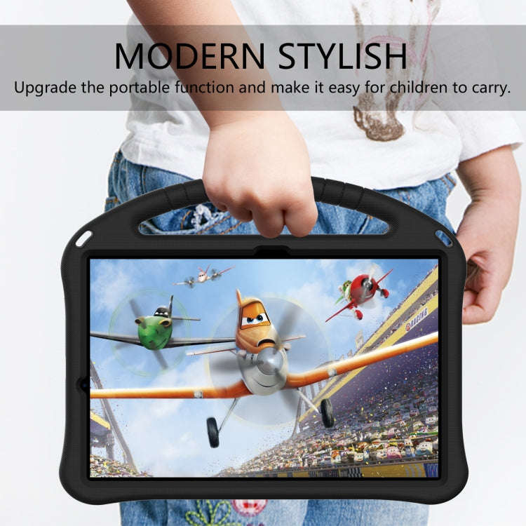 For Huawei MatePad Pro 12.6 2021 EVA Flat Anti Falling Protective Case Shell with Holder(Black)