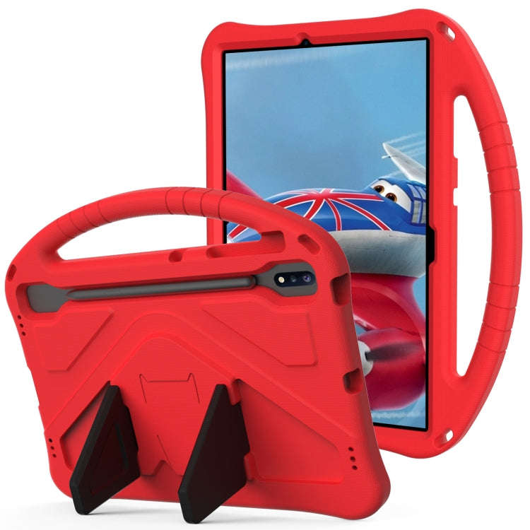 For Huawei MatePad Pro 12.6 2021 EVA Flat Anti Falling Protective Case Shell with Holder(Red)