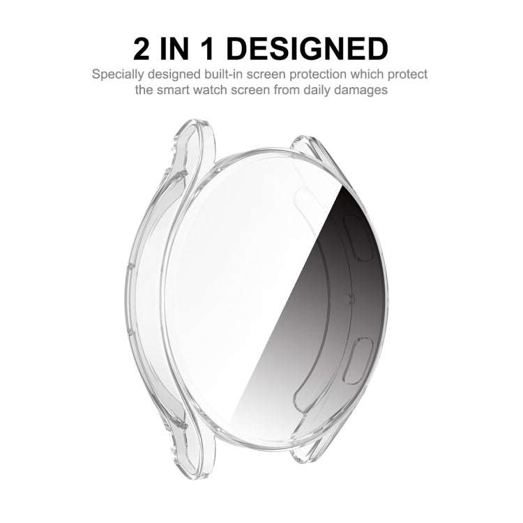 For Samsung Galaxy Watch4 40mm ENKAY Hat-Prince Full Coverage Transparent Soft Case TPU HD Clear ...