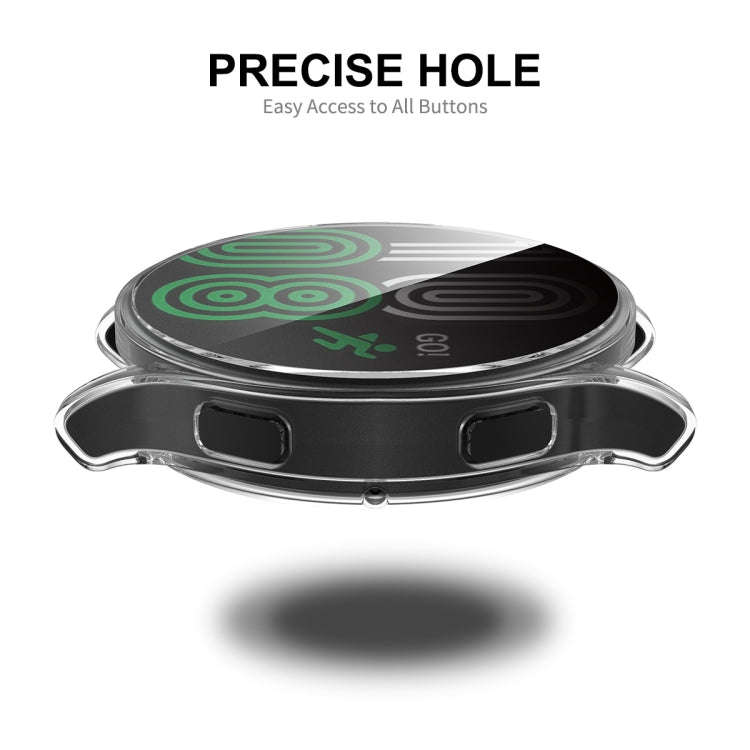 For Samsung Galaxy Watch4 40mm ENKAY Hat-Prince Full Coverage Transparent Soft Case TPU HD Clear ...