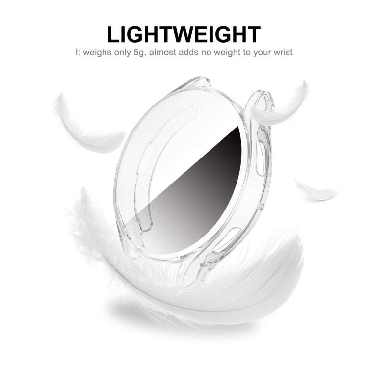 For Samsung Galaxy Watch4 40mm ENKAY Hat-Prince Full Coverage Transparent Soft Case TPU HD Clear ...