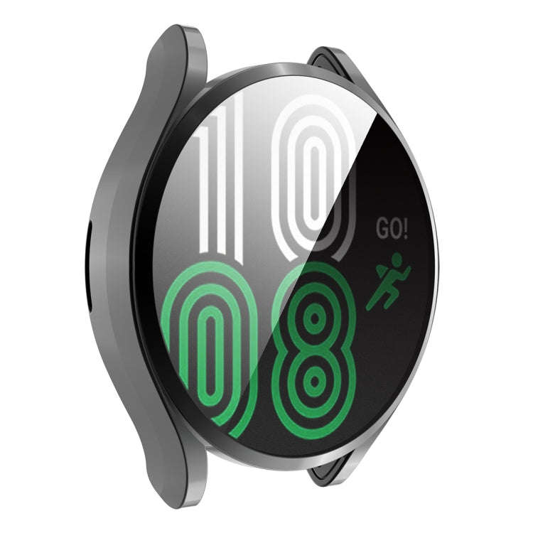 For Samsung Galaxy Watch4 40mm ENKAY Hat-Prince Full Coverage Electroplated Soft TPU Case with Sc...