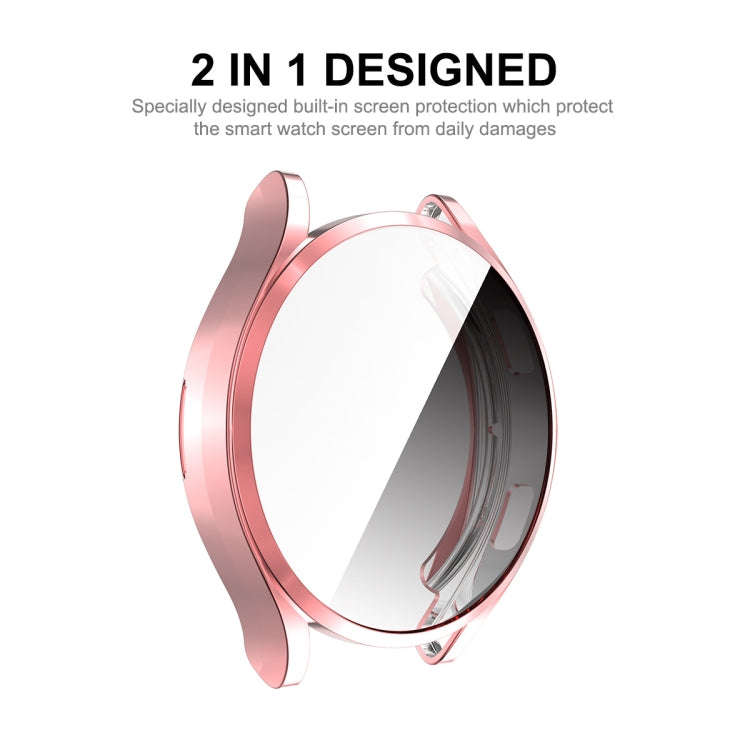 For Samsung Galaxy Watch4 40mm ENKAY Hat-Prince Full Coverage Electroplated Soft TPU Case with Sc...