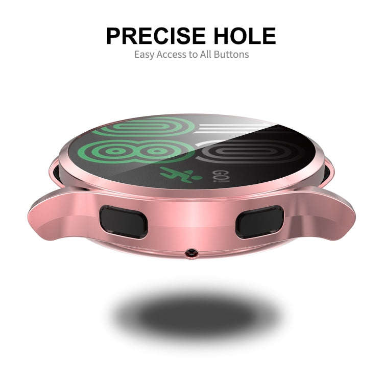 For Samsung Galaxy Watch4 40mm ENKAY Hat-Prince Full Coverage Electroplated Soft TPU Case with Sc...