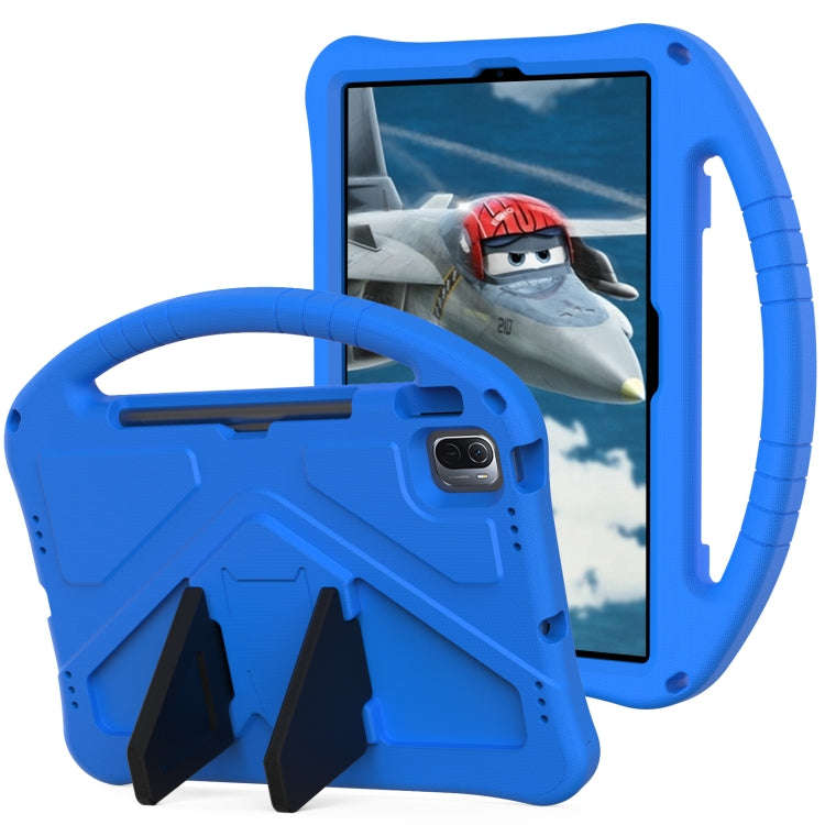 For Huawei MatePad 11 2021 EVA Flat Anti Falling Protective Case Shell with Holder(Blue)