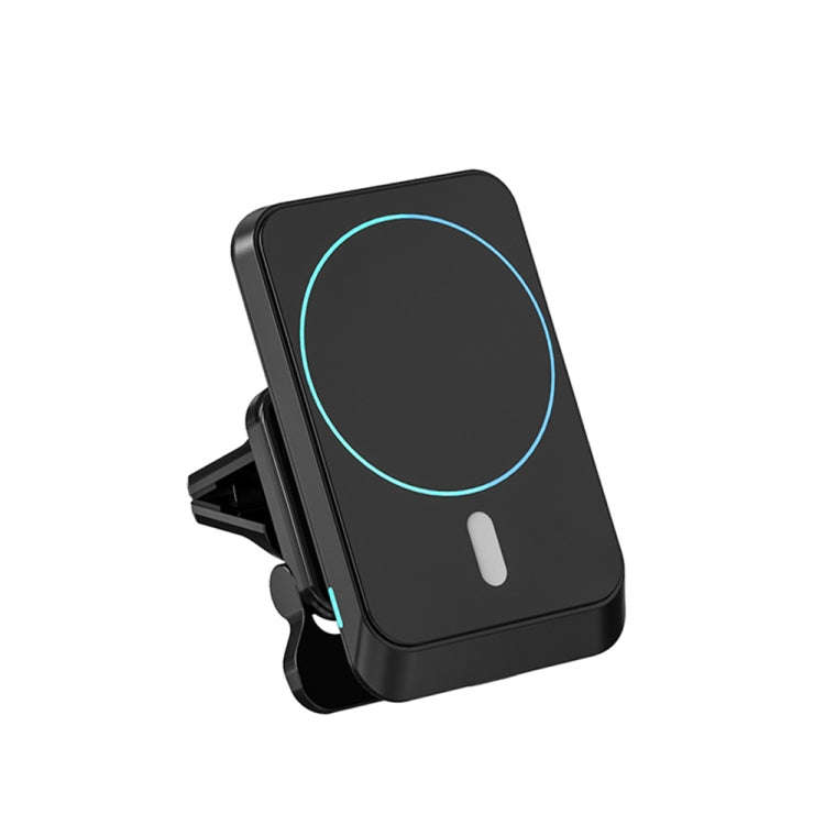 W-987 Magnetic Suction 15W Wireless Charger Car Air Outlet Bracket for iPhone and other Smart Pho...