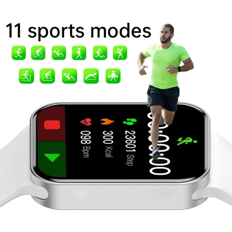 IWO7 1.82 inch Color Screen Smart Watch IP68 Waterproof,Support Bluetooth Call/Heart Rate Monitor...