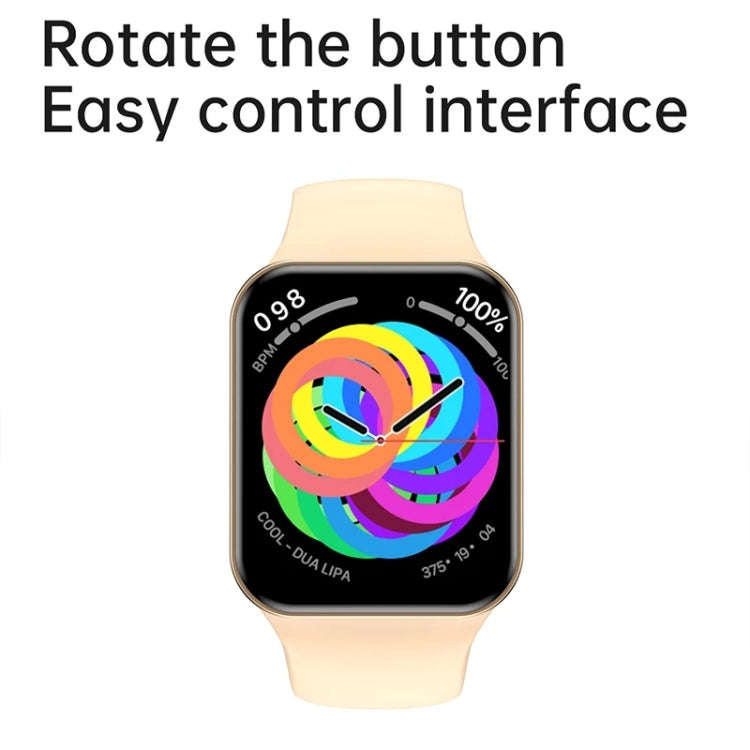 IWO7 1.82 inch Color Screen Smart Watch IP68 Waterproof,Support Bluetooth Call/Heart Rate Monitor...