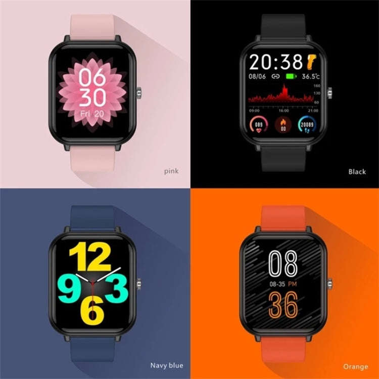 Q9pro 1.7 inch Color Screen Smart Watch, IP68 Waterproof,Support Temperature Monitoring/Heart Rat...