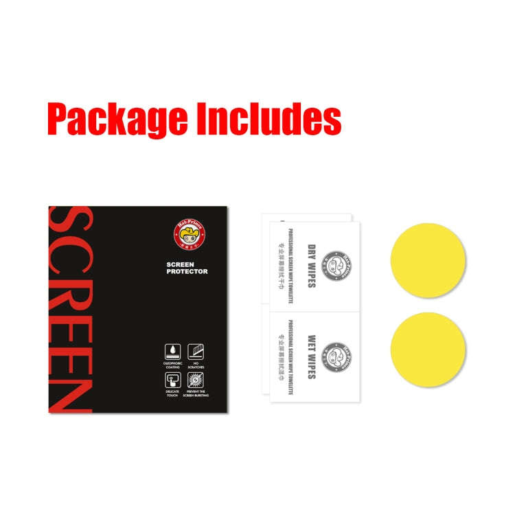 2 PCS For Samsung Galaxy Watch4 Classic 46mm ENKAY Hat-Prince Full Screen Coverage Without Warpin...