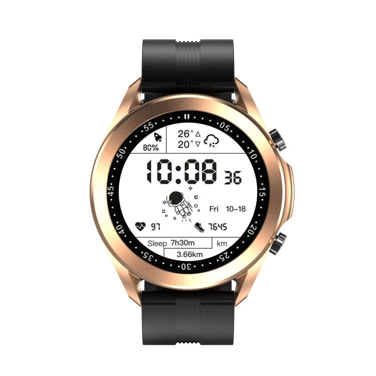 DW95 1.28 inch Color Screen Smart Watch, IP67 Waterproof,Silicone Watchband,Support Bluetooth Cal...