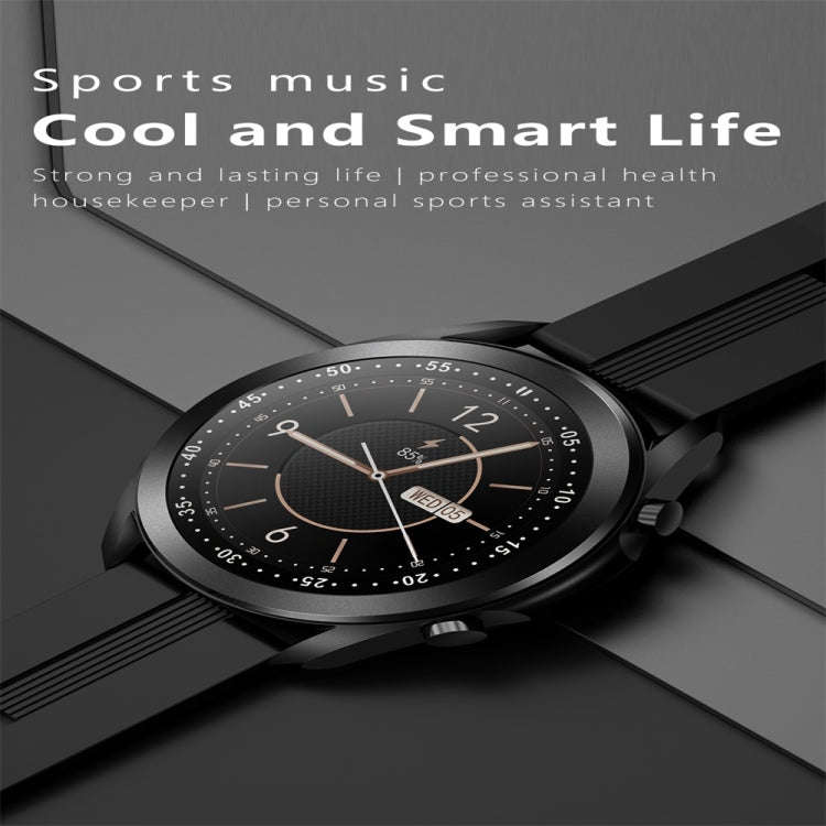 DW95 1.28 inch Color Screen Smart Watch, IP67 Waterproof,Silicone Watchband,Support Bluetooth Cal...