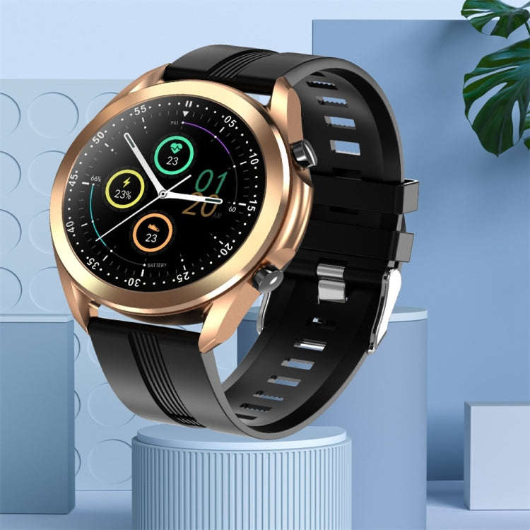 DW95 1.28 inch Color Screen Smart Watch, IP67 Waterproof,Silicone Watchband,Support Bluetooth Cal...