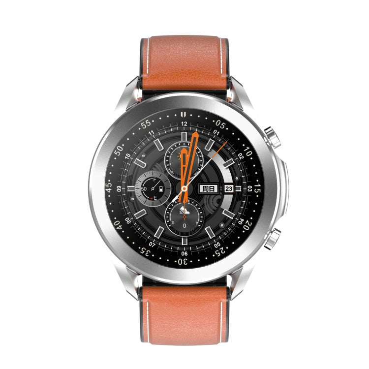 DW95 1.28 inch Color Screen Smart Watch, IP67 Waterproof,Leather Watchband,Support Bluetooth Call...