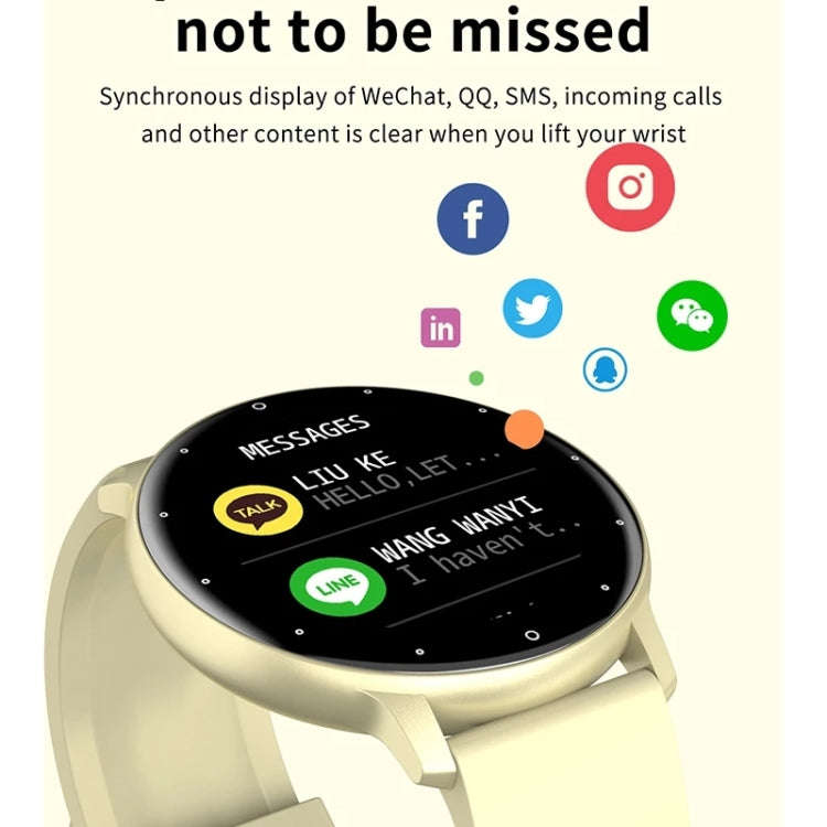 ZL02D 1.28 inch Color Screen Smart Watch, IP67 Waterproof,Support Heart Rate Monitoring/Blood Pre...