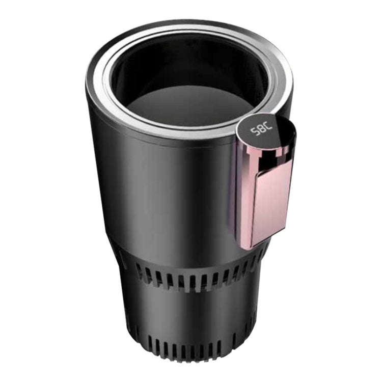 2-in-1 Smart Car Cup Cooler Outdoor Travel Heater Portable Auto Mini Refrigerator 12V Cooling Hea...