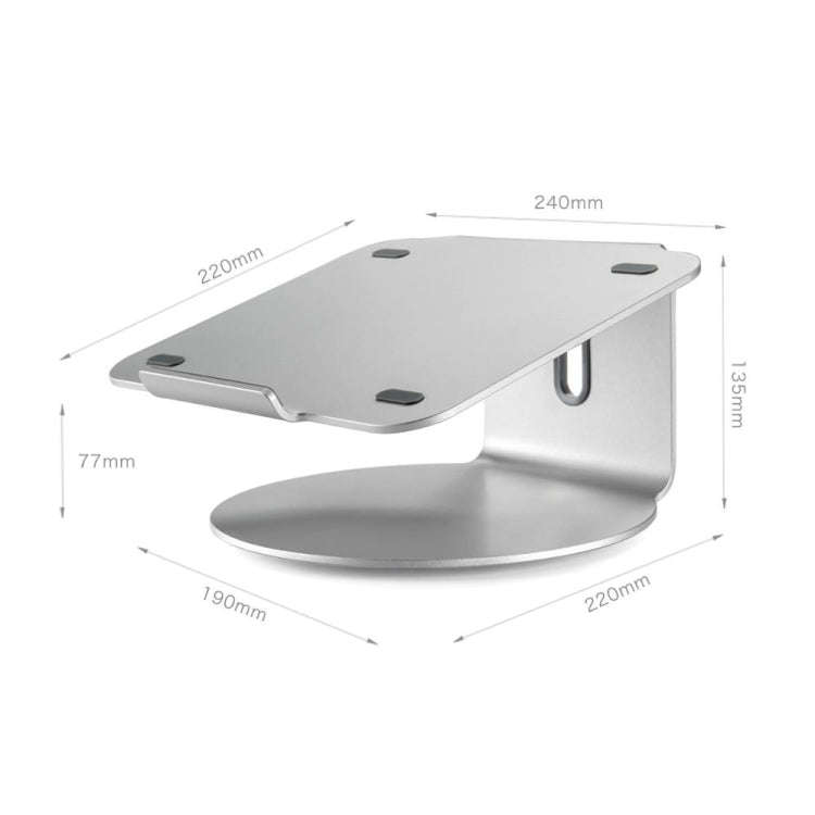 AP-2S Aluminum Alloy Laptop Stand 360 Degrees Rotating Radiator