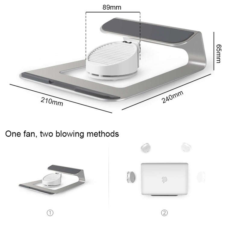 AP-1S Aluminum Alloy Laptop Stand with Radiator