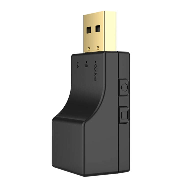 SW03 2 in 1 Bluetooth 5.0 Audio Transmitter USB + SPDIF Low Lantency Optical Wireless Adapter for...