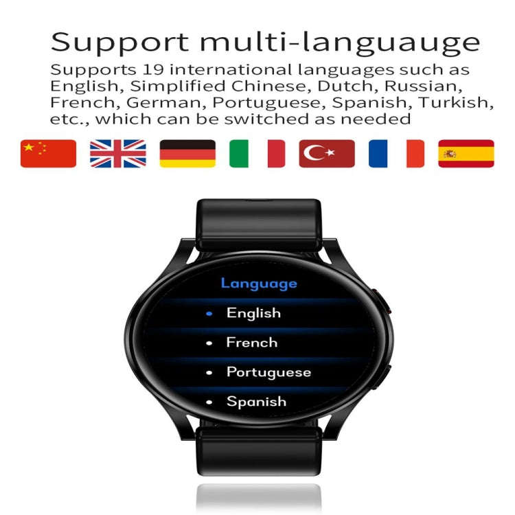 P30 1.3 inch Color Screen Smart Watch, IP67 Waterproof,Support Bluetooth Call/Heart Rate Monitori...