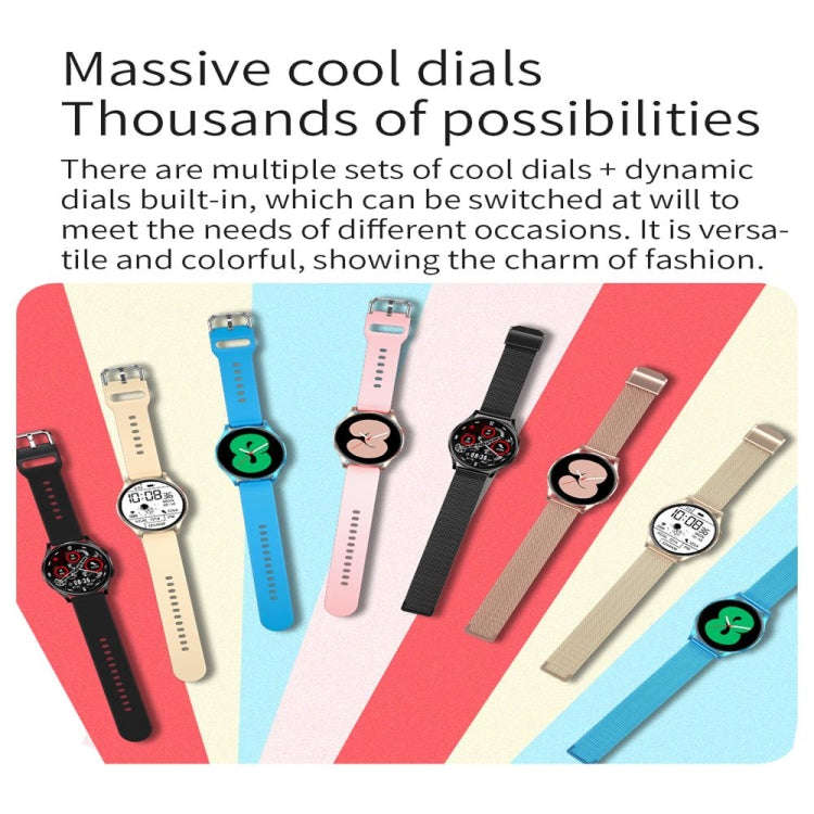P30 1.3 inch Color Screen Smart Watch, IP67 Waterproof,Support Bluetooth Call/Heart Rate Monitori...