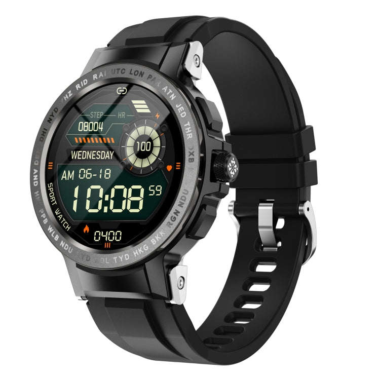E19 1.28 inch Color Screen Smart Watch, IP68 Waterproof,Support Heart Rate Monitoring/Blood Press...