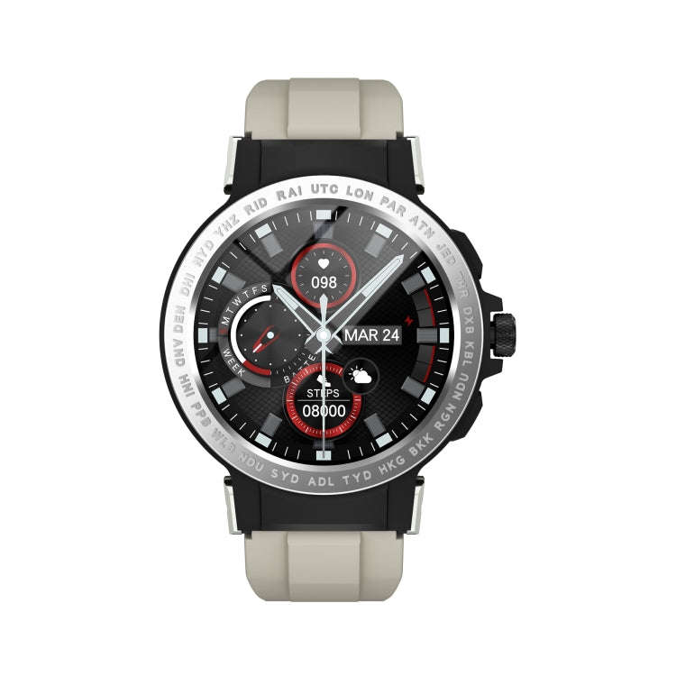 E19 1.28 inch Color Screen Smart Watch, IP68 Waterproof,Support Heart Rate Monitoring/Blood Press...