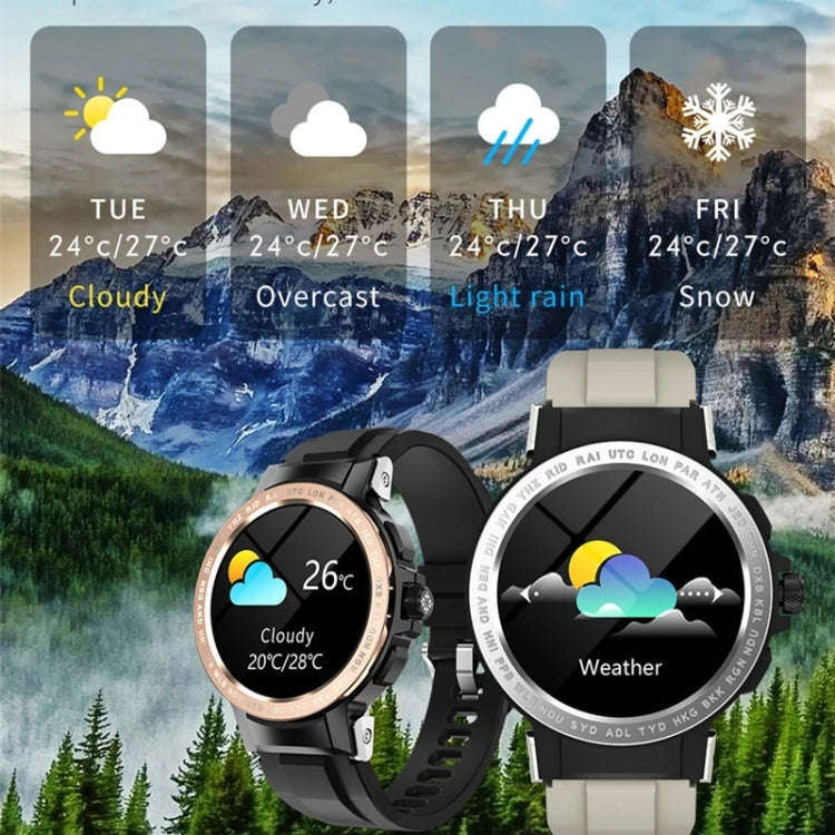 E19 1.28 inch Color Screen Smart Watch, IP68 Waterproof,Support Heart Rate Monitoring/Blood Press...
