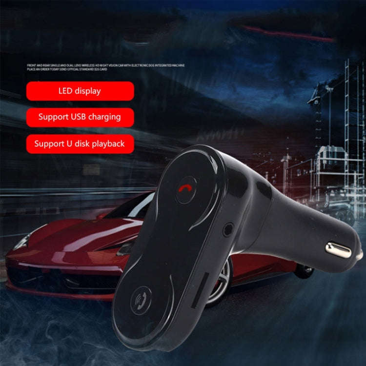 C8 Car Wireless FM Transmitter Modulator Bluetooth  Charger Kit AUX Hands Free Mini MP3 Music Player