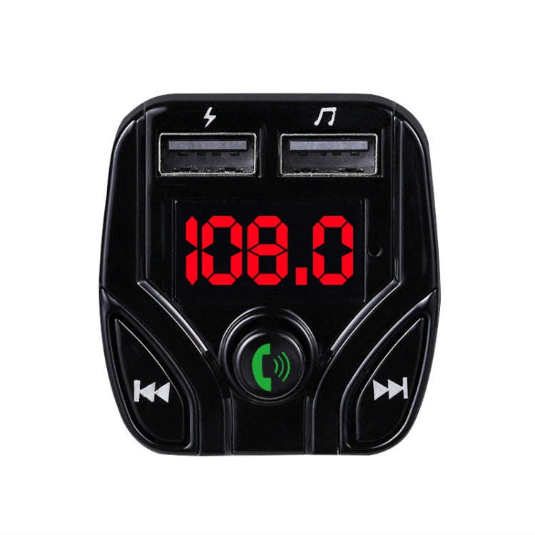 C4 Bluetooth MP3 Hands-free Car Device LCD FM Transmitter Dual USB Charger