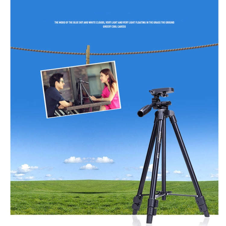 YUNTENG VCT-520 Aluminum Alloy Tripod Mount