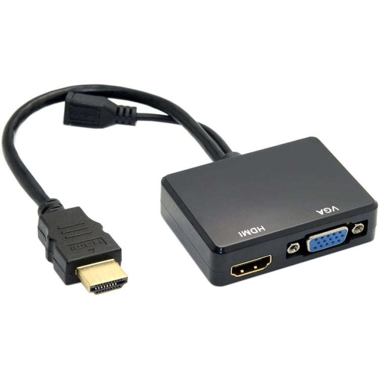 Multi-screen Display One-to-two HDMI to VGA Converter