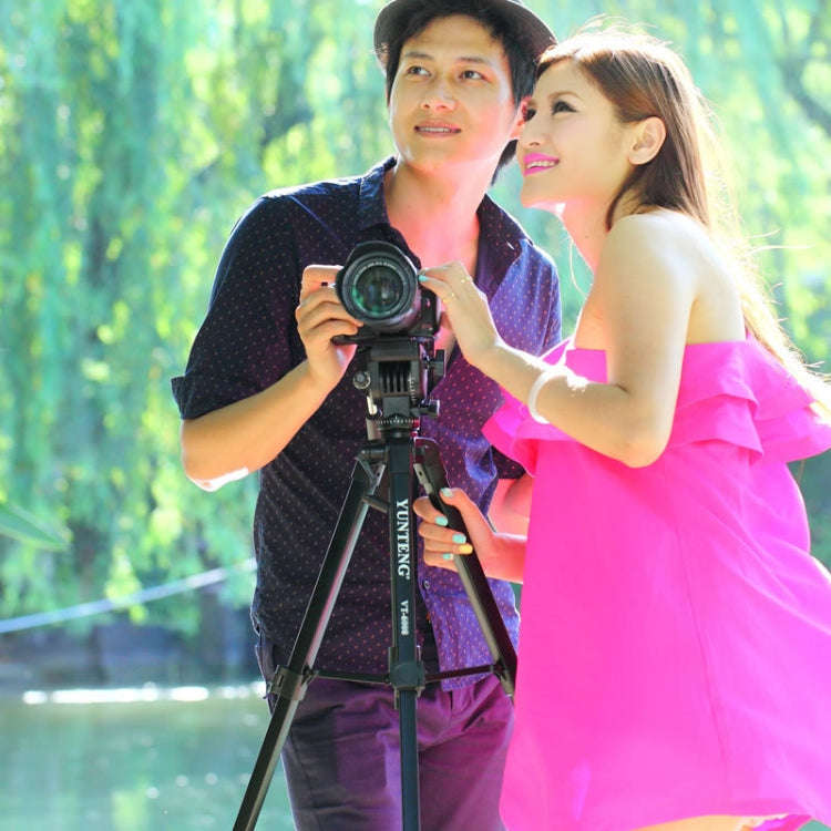 YUNTENG 860 Aluminum Tripod Mount with Fluid Drag Damping Ballhead