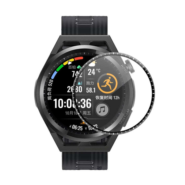 1 PC For Huawei Watch GT Runner 46mm ENKAY Hat-Prince 3D Full Coverage Soft PC Curved Edge + PMMA...