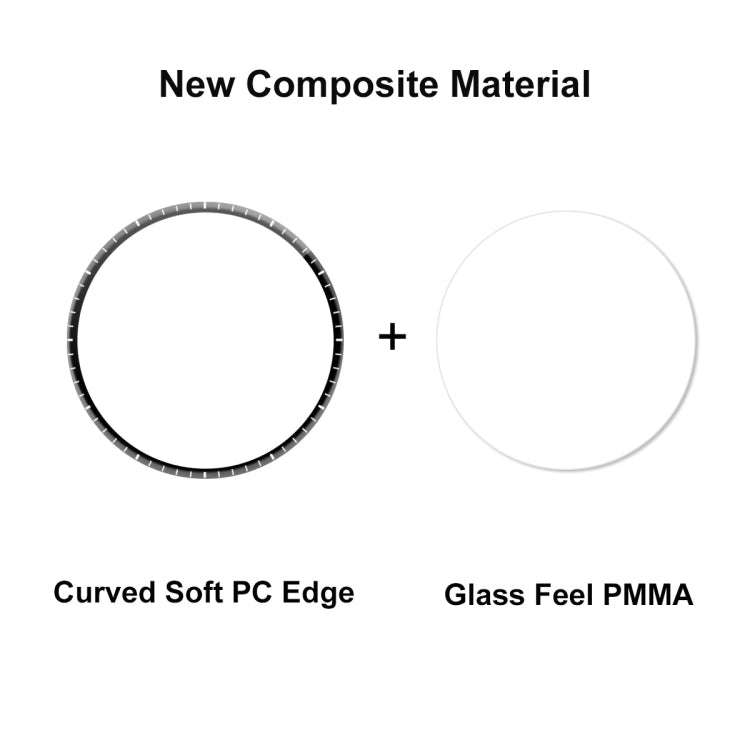 1 PC For Huawei Watch GT Runner 46mm ENKAY Hat-Prince 3D Full Coverage Soft PC Curved Edge + PMMA...