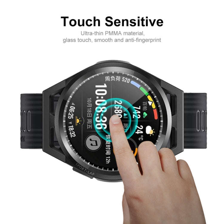 5 PCS For Huawei Watch GT Runner 46mm ENKAY Hat-Prince 3D Full Coverage Soft PC Curved Edge + PMM...