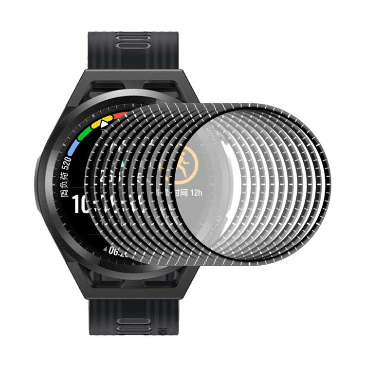 10 PCS For Huawei Watch GT Runner 46mm ENKAY Hat-Prince 3D Full Coverage Soft PC Curved Edge + PM...
