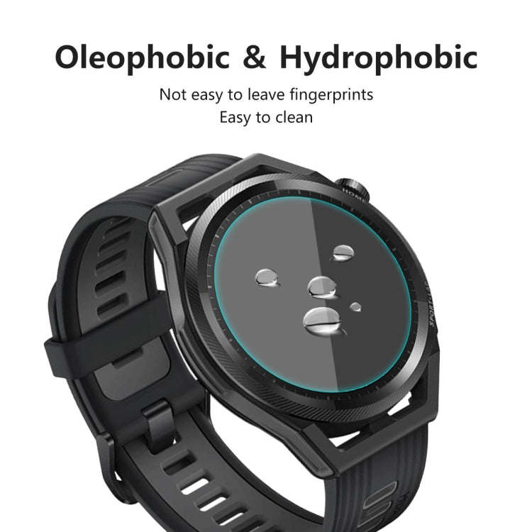 1 PC For Huawei Watch GT Runner 46mm ENKAY Hat-Prince 0.2mm 9H 2.15D Curved Edge Tempered Glass S...