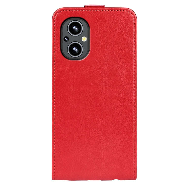 For OnePlus Nord N20 5G R64 Texture Single Vertical Flip Leather Protective Case with Card Slots ...