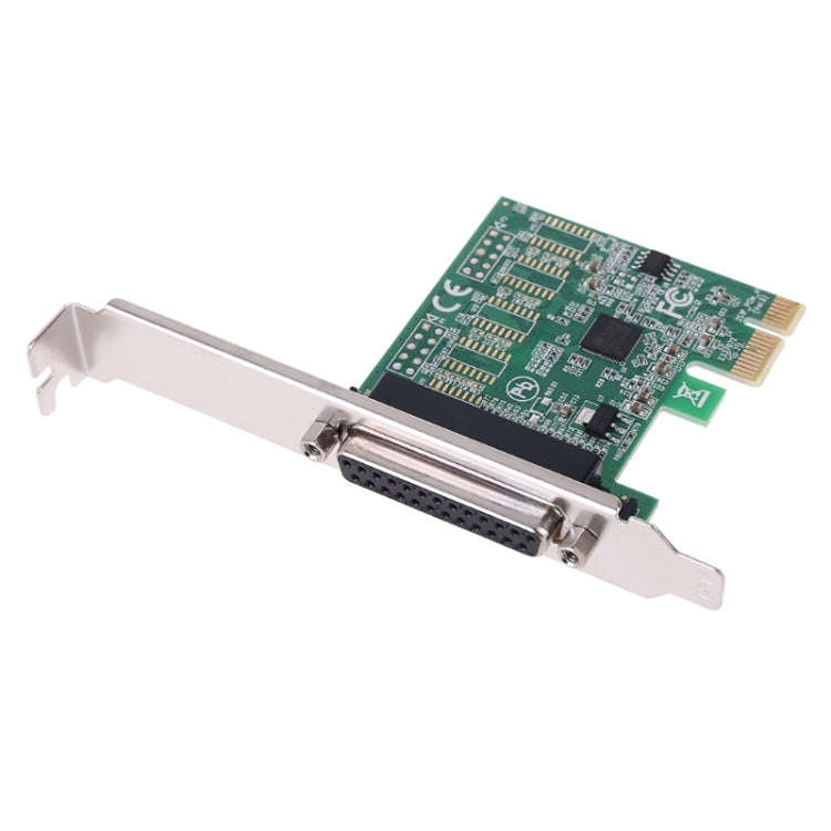 Parallel Port DB25 25pin PCIE Riser Card Printer LPT to PCI-E Express Cards AX99100 Converter Ada...